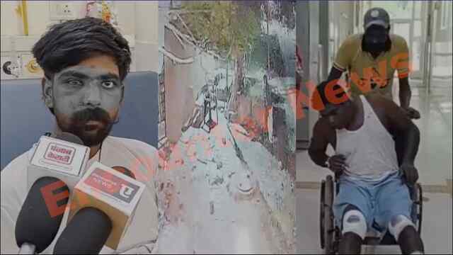 Punjab News: पुरानी रंजिश को लेकर चली ईंटें, 4 लोग घायल, देखें CCTV