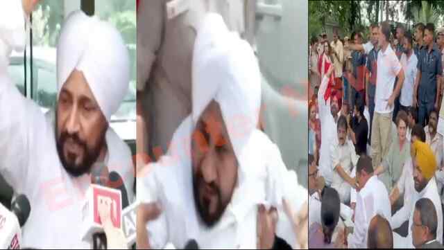 PM आवास के पास कांग्रेस का प्रदर्शन, चन्नी सहित हिरासत में लिए कई नेता, देखें वीडियो
