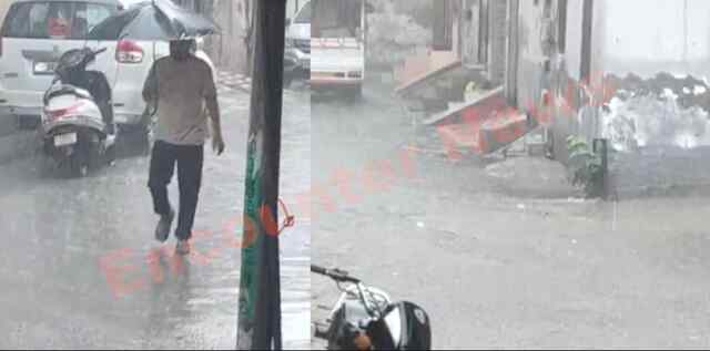 Jalandhar News: बारिश से तापमान में आई गिरावट, मौसम विभाग ने दी चेतावनी, देखें वीडियो
