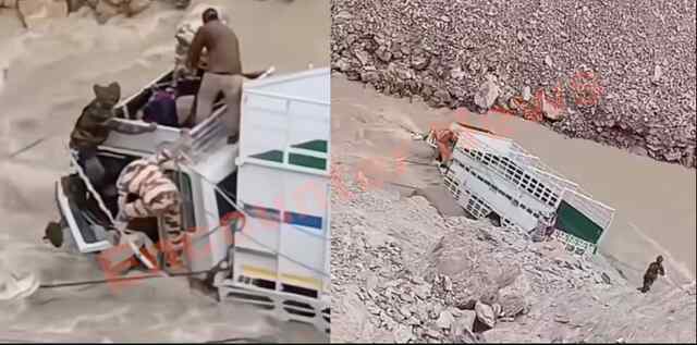 बारिश-भूस्खलन का कहरः गहरे नाले में ट्रक गिरने से पिता-पुत्र की मौत; 281 सड़कें बंद, देखें वीडियो