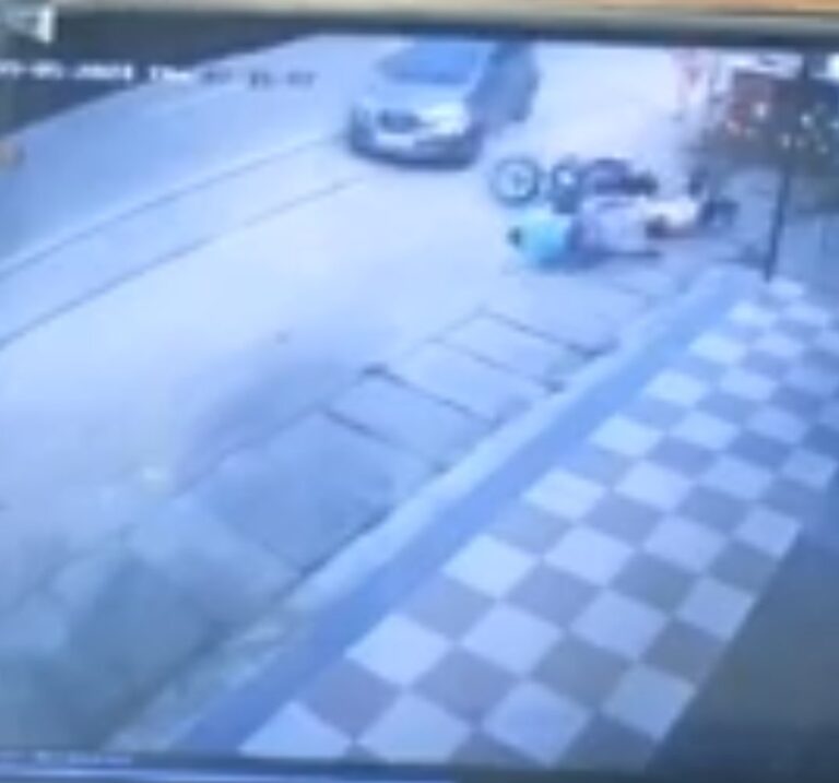 कार की टक्कर से बाइक सवार व्यक्ति की मौत