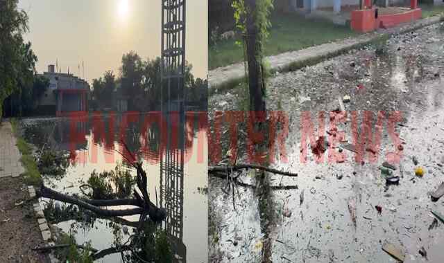 Jalandhar News: तालाब बनी ये दशहरा ग्राउंड, सांसद चन्नी ने रखा था नींव पत्थर, देखें Live