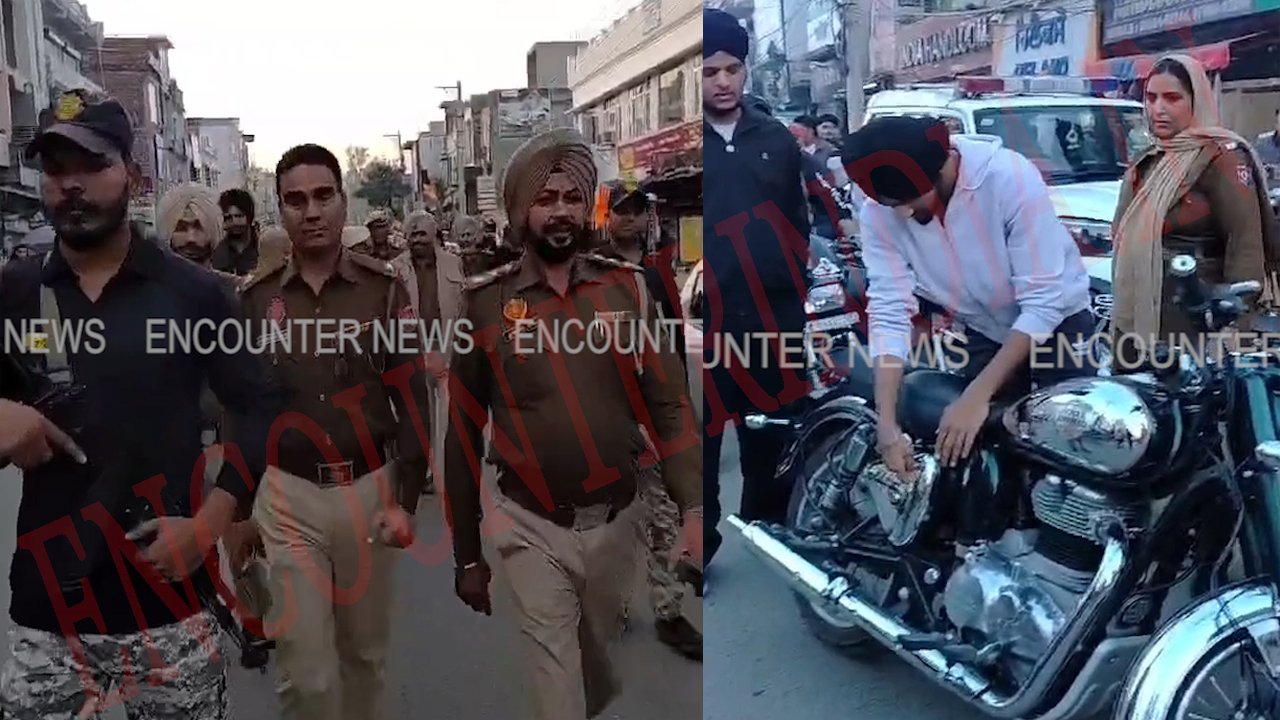 Punjab News: इस इलाके में पुलिस की बड़ी कार्रवाई, 2 मोटरसाइकिल जब्त, देखें वीडियो