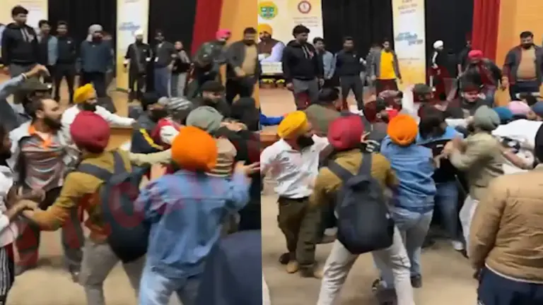 Punjab News: University के छात्रों में हुई झड़प, जमकर चले लात-घूंसे, वीडियो वायरल