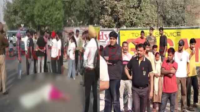 Punjab News: तेज रफ्तार ट्रक की चपेट में आने से महिला की मौत, देखें वीडियो