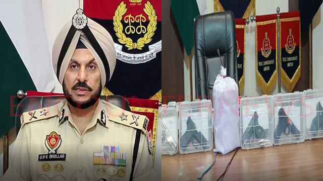 Punjab News: 2 किलो हेरोइन, 6 आधुनिक पिस्टल सहित 2 आरोपी गिरफ्तार, देखें वीडियो