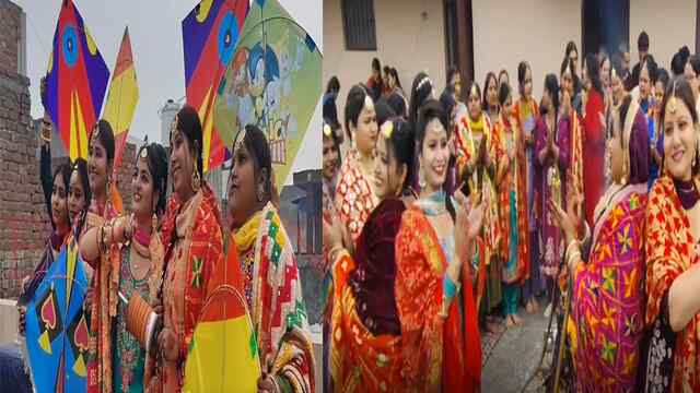 Punjab News: बेटियां-बेटे एक समान तहत मनाई धीयां दी लोहड़ी, चाइना डोर Boycott का दिया संदेश, देखें वीडियो