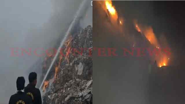Jalandhar News: डंप पर भीषण आग लगने से मचा हड़कंप, कई किलोमीटर तक फैला जहरीला धुआं, देखें वीडियो