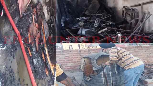 Jalandhar News: पतंग की डोर से घर में आग लगने से फंसे बच्चे, सामान जलकर राख, देखें वीडियो