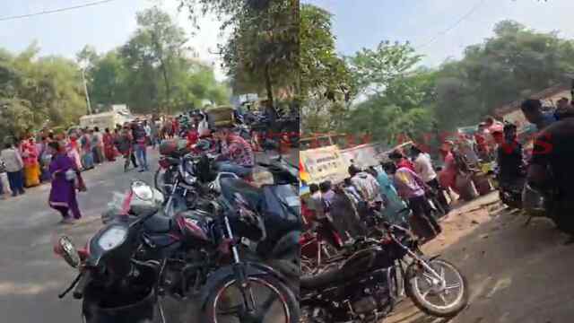 शहर में LPG सिलेंडर को लेकर लगी लोगों की लंबी लाइनें, होटलों के मेन्यू में हुआ बदलाव, देखें वीडियो