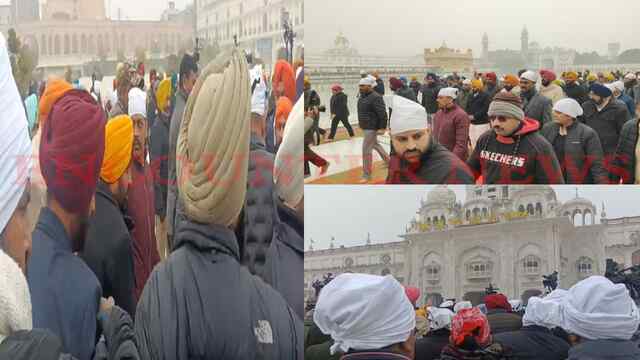 Punjab News: भारी सुरक्षा में Golden Temple पहुंचे CM Mann, देखें वीडियो