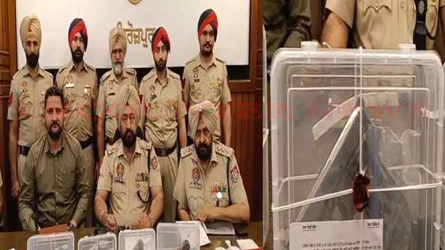 Punjab News: हेरोइन और हथियारों सहित 3 आरोपी गिरफ्तार, देखें वीडियो