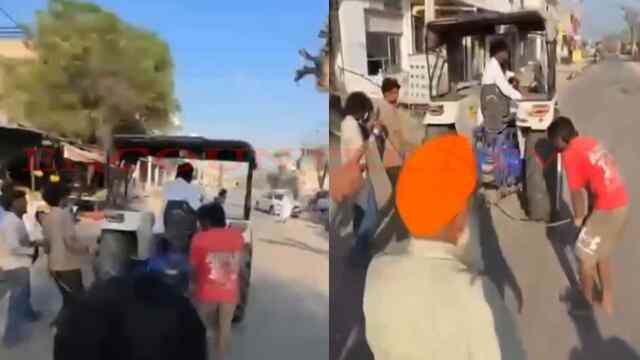 Punjab News: लुटेरों को लोगों ने किया काबू, Tractor के पीछे बांधकर सिखाया सबक, वीडियो Viral