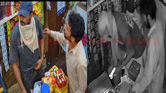 Confectionery की दुकान को चोरों ने बनाया निशाना, नकदी सहित सामान चोरी, देखें CCTV