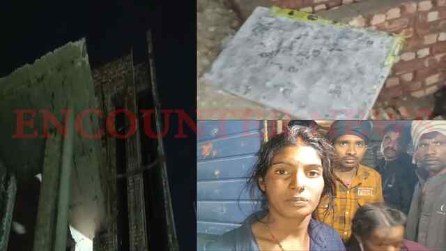 नव निर्माण इमारत में लोहे की प्लेट गिरने से व्यक्ति की मौत, देखें वीडियो