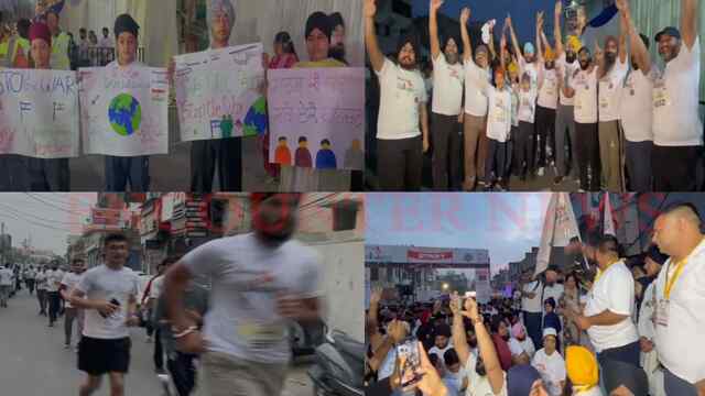 Punjab News: Run for Humanity में गूंजा शांति और सेवा का संदेश, बच्चों से लेकर बुजुर्गों ने दिखाया जोश, देखें वीडियो