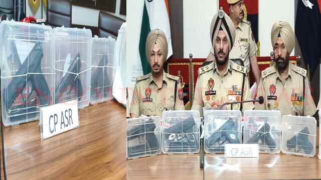 Punjab News: सीमा पार तस्करी मॉड्यूल का भंडाफोड़, 6 आधुनिक Pistol समेत साढ़े 3 किलो Heroine बरामद, देखें वीडियो