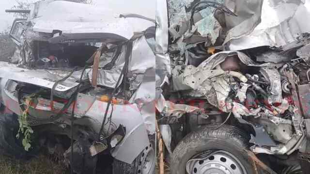 Punjab News: कार और ट्रक की टक्कर में एक घायल, गाड़ी के उड़े परखच्चे