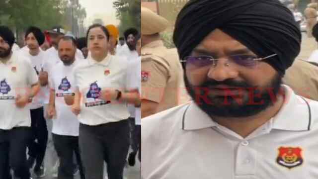 Punjab News: Cabinet Minister Tarunpreet Saundh और SSP Dr. Darpan ने मैराथन में लिया हिस्सा, देखें वीडियो