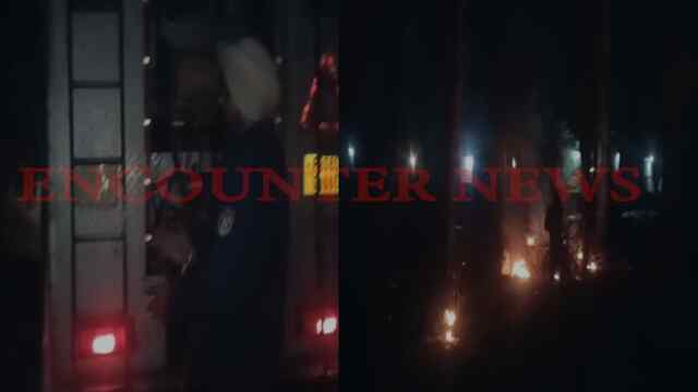 Jalandhar News: इस इलाके में लगी आग, कई पेड़ और बिजली की तारें चपेट में आईं, देखें वीडियो
