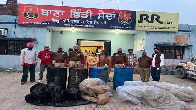 Punjab News: अवैध शराब कारोबारियों पर बड़ी कार्रवाई, 1.5 लाख लीटर कच्ची लाहन पकड़ी, देखें वीडियो