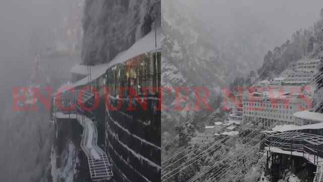 भारी बारिश-बर्फबारी में Maa Vaishno Devi यात्रा स्थगित, अलर्ट जारी, देखें वीडियो
