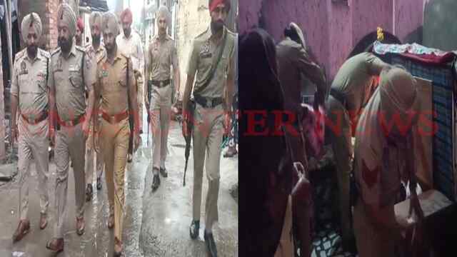 Punjab News: 12 जगहों पर 400 पुलिस कर्मियों का एक्शन, देखें वीडियो
