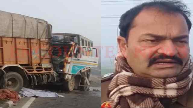 Jalandhar News: हाईवे पर बजरी से लोड टिप्पर ने ट्रक को मारी टक्कर, कंडक्टर की मौत, देखें वीडियो
