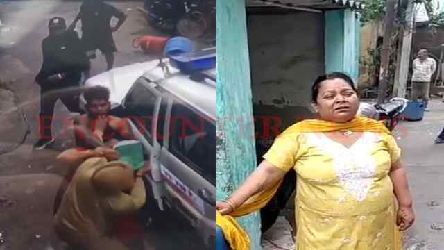 Jalandhar News: पुलिस कर्मी की गुंडागर्दी, महिला को बालों से पकड़कर खींचा, युवकों से की हाथापाई, देखें वीडियो