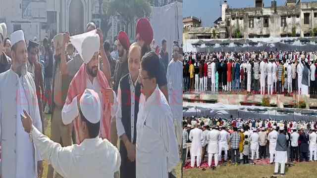 Jalandhar News: ईद-उल-फितर पर MP Channi ने दी मुस्लिम भाईचारे को बधाई, देखें वीडियो
