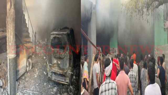 Punjab News: पीरों की जगह में भीषण आग, 2 वाहनों सहित अन्य कीमती सामान जलकर राख, देखें वीडियो