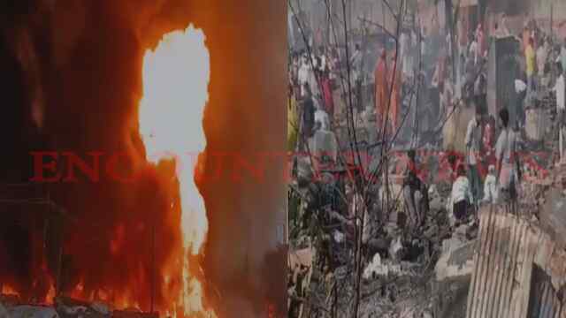Gas Cylinder फटने से धमाका, 200 से अधिक घर-झोपड़ियां राख, 2 बच्चों की मौत, सीएम ने दिए निर्देश, देखें वीडियो