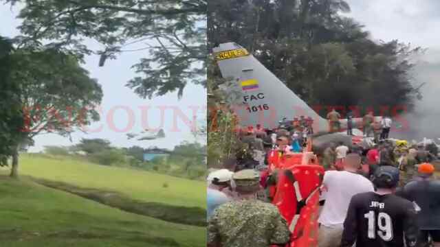 125 लोगों से भरा Air Force का Lockheed C-130 Hercules हुआ Crash, कई सैनिकों की मौत, देखें वीडियो