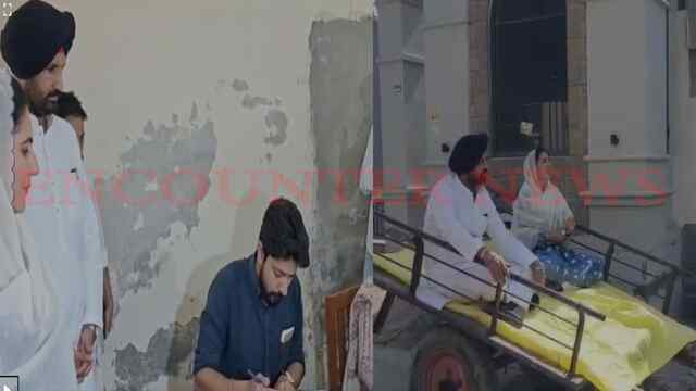 Punjab News: बैलगाड़ी पर बैठकर पत्नी के साथ वोट डालने पहुंचे सासंद राजा वडिंग, देखें वीडियो