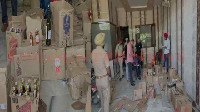 Jalandhar News: राजू चौहान के घर पुलिस और एक्साइज विभाग की Raid, भारी मात्रा में शराब की पेटियां बरामद, देखें वीडियो