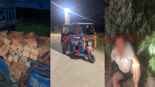 Jalandhar News: ई-रिक्शा से नई इमारत से ईंटे चोरी करते चोर हथियार सहित काबू, देखें वीडियो