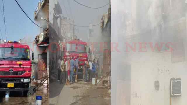 Jalandhar News: कबाड़ के गोदाम में आग लगने से मचा हड़कंप, देखें वीडियो