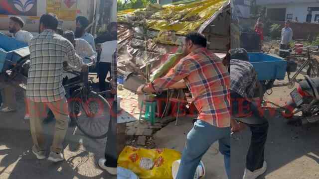 Punjab News: इस इलाके में तह बाजारी टीम की दबिश, व्यक्ति के आधे कटे बालों के बीच हटाया नाई का सामान, देखें वीडियो