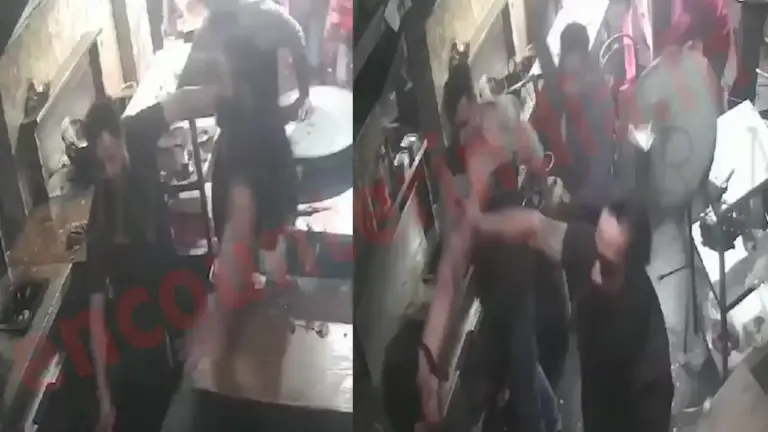 Punjab News: Daman Chicken Corner में खाने के बाद व्यक्तियों का मालिक से हुआ विवाद, जमकर चले लात घूंसे, देखें CCTV