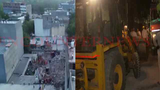 भरभराकर गिरी 5 मंजिला Building, 2 की मौत, कई लोग मलबे में दबे, Rescue जारी, देखें वीडियो