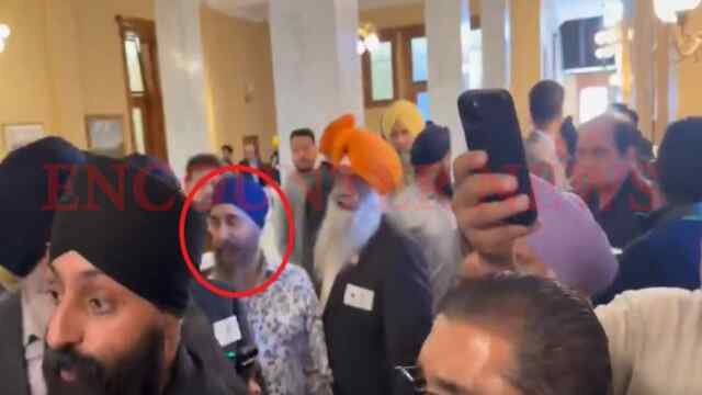 विदेश में सिख विरासत कार्यक्रम में लड़की के बाल खींचने और थप्पड़ मारने का आरोप, भारी हंगामा, देखें वीडियो
