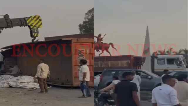 Haryana News: National Highway पर पलटा JSL का Overloaded Truck, लगा लंबा जाम, देखें वीडियो