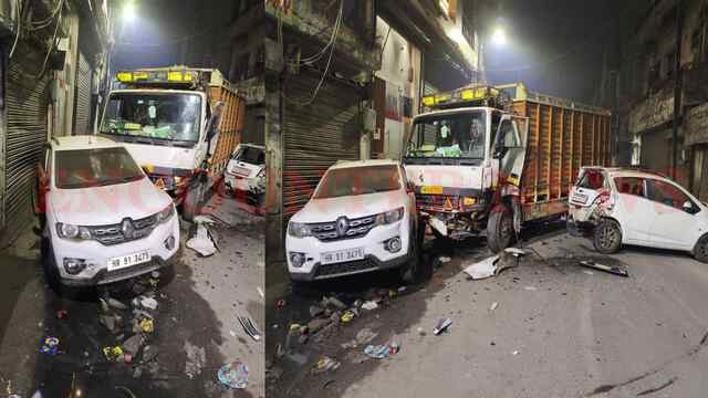 Punjab News: ट्रक ने 2 कारों को मारी टक्कर, इलाका निवासियों ने लगाया धरना, देखें वीडियो