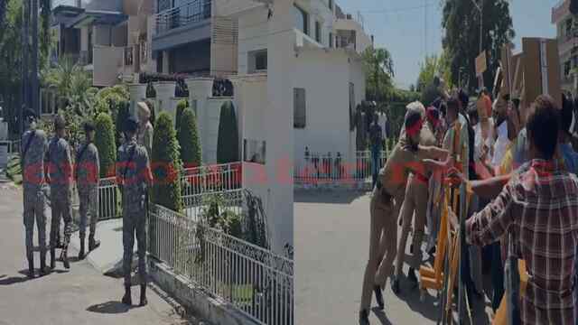 Jalandhar News: Harbhajan Singh के घर पहुंची केंद्र से Security Team, आप कार्यकर्त्ताओं ने किया उग्र प्रदर्शन, देखें वीडियो