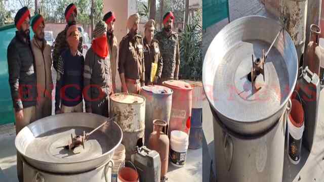 Jalandhar News: इस इलाके में पुलिस की रेड, भारी मात्री में शराब बरामद, 2 आरोपी गिरफ्तार, देखें वीडियो