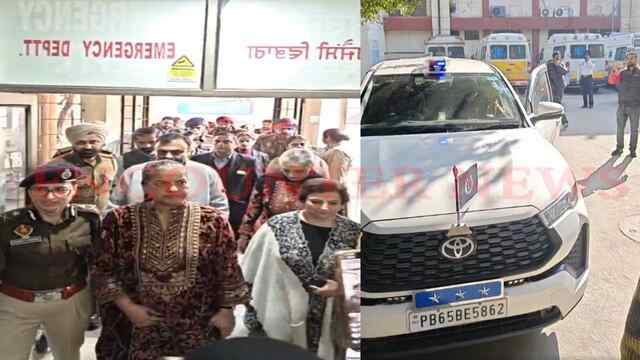 Jalandhar News: सिविल अस्पताल पहुंची Special DGP Gurpreet Deo का आया बयान, देखें Live