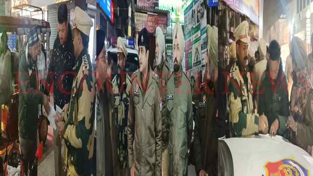 Punjab News: इस इलाके में Special नाकाबंदी, भारी Police Force के साथ पहुंचे बड़े अधिकारी, देखें वीडियो