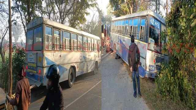 Punjab News: PRTC बस दुर्घटनाग्रस्त, यात्रियों में मची चीख-पुकार, देखें वीडियो