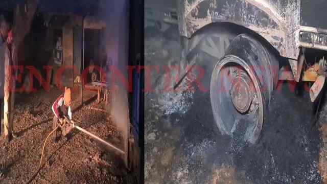 Jalandhar News: शरारती तत्वों ने ट्राली और तूड़ी वाले कमरे को लगाई आग, लाखों का नुकसान, देखें वीडियो