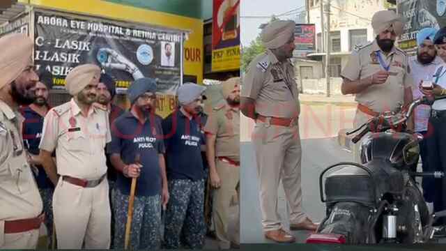 Jalandhar News: मुख्य चौकों पर भारी पुलिस बल तैनात, हो रही Hi-Tech Checking, देखें वीडियो